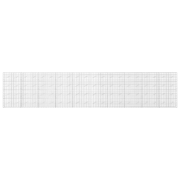 Gabion 5 mm langasta ja 10x10 cm verkosta 1000x10x200 cm