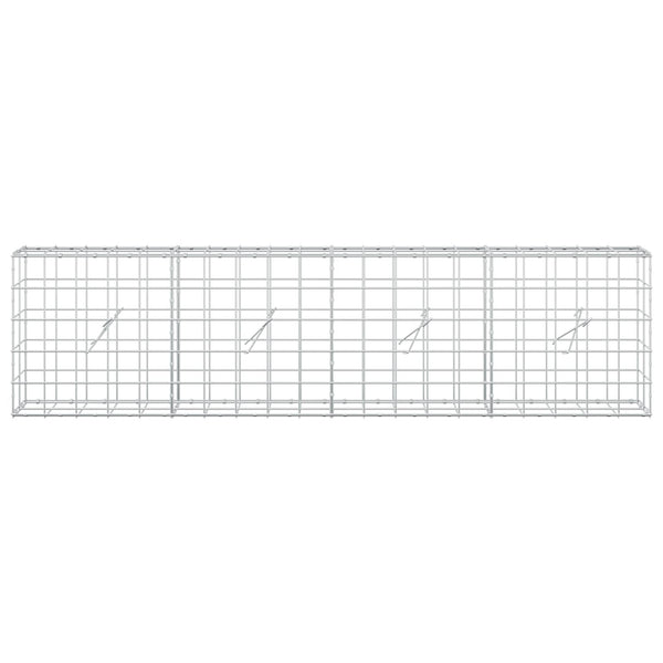 Gabion 5 mm langasta ja 10x10 cm verkosta 200x20x50 cm
