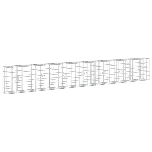 Gabion 5 mm langasta ja 10x10 cm verkosta 350x20x50 cm