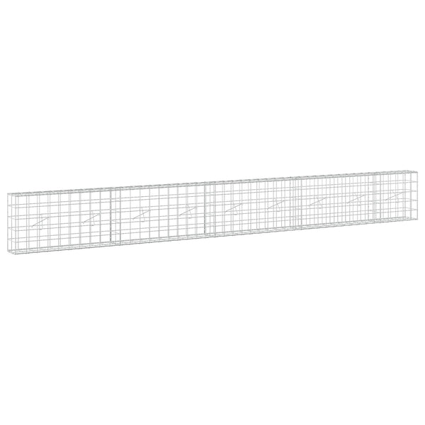 Gabion 5 mm langasta ja 10x10 cm verkosta 450x20x50 cm