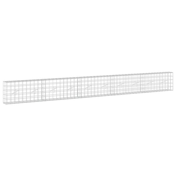 Gabion 5 mm langasta ja 10x10 cm verkosta 500x20x50 cm