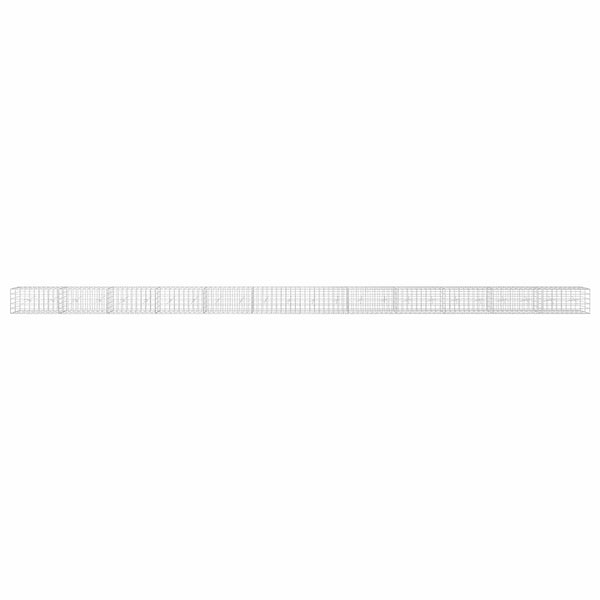 Gabion 5 mm langasta ja 10x10 cm verkosta 1200x20x50 cm