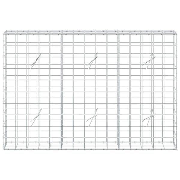 Gabion 5 mm langasta ja 10x10 cm verkosta 150x20x100 cm