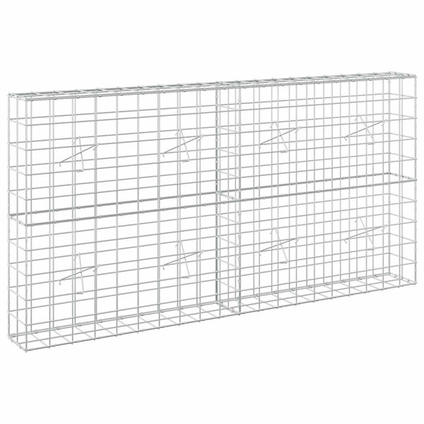 Gabion 5 mm langasta ja 10x10 cm verkosta 200x20x100 cm