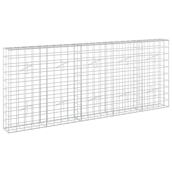 Gabion 5 mm langasta ja 10x10 cm verkosta 250x20x100 cm
