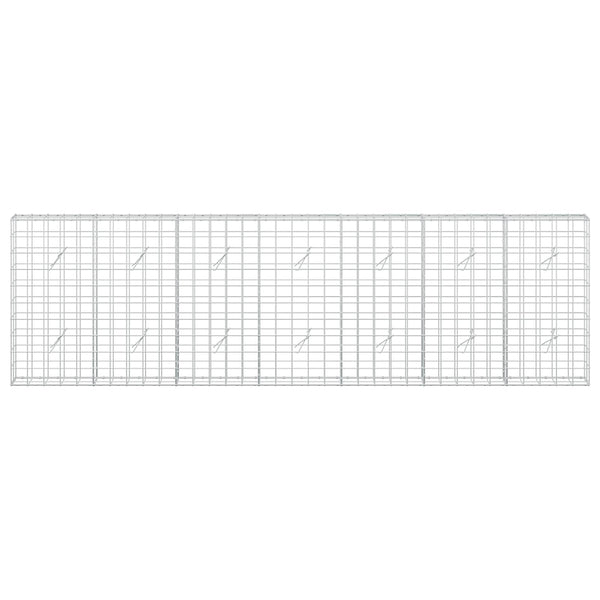 Gabion 5 mm langasta ja 10x10 cm verkosta 350x20x100 cm