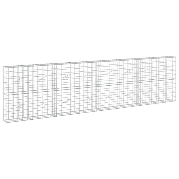 Gabion 5 mm langasta ja 10x10 cm verkosta 400x20x100 cm