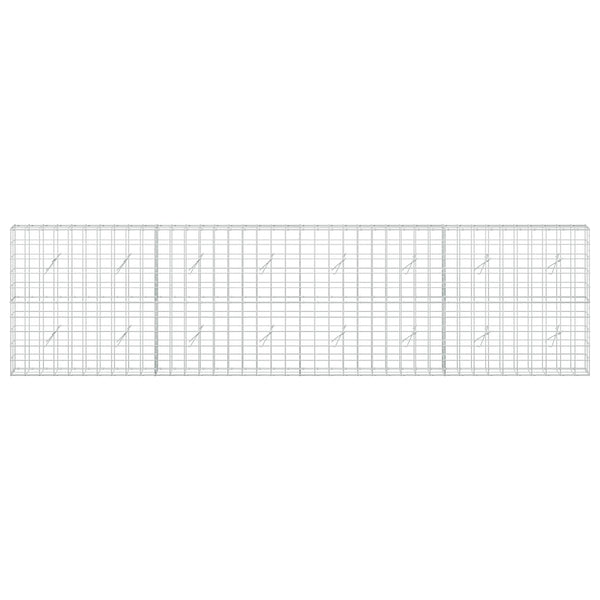 Gabion 5 mm langasta ja 10x10 cm verkosta 400x20x100 cm