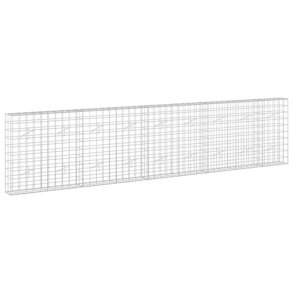 Gabion 5 mm langasta ja 10x10 cm verkosta 450x20x100 cm