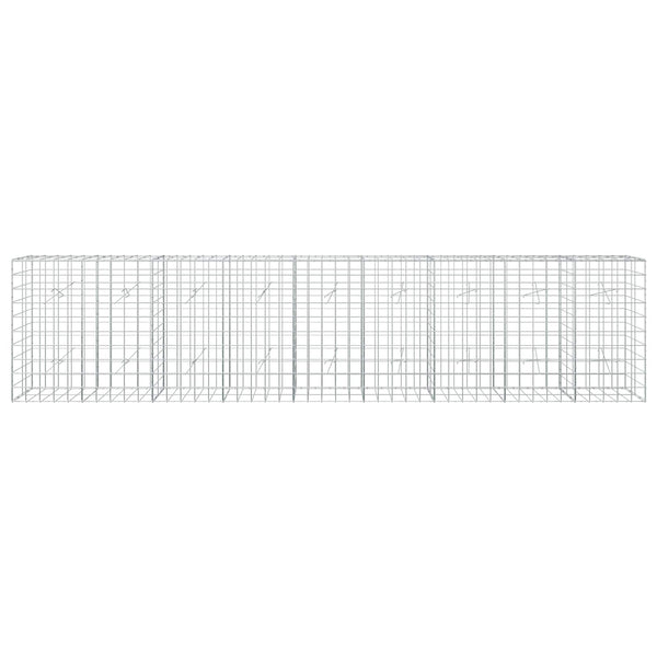 Gabion 5 mm langasta ja 10x10 cm verkosta 450x20x100 cm