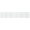 Gabion 5 mm langasta ja 10x10 cm verkosta 550x20x100 cm