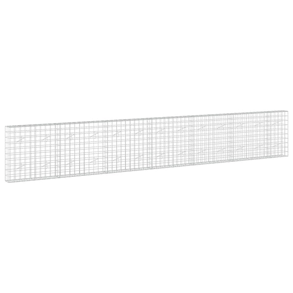 Gabion 5 mm langasta ja 10x10 cm verkosta 650x20x100 cm