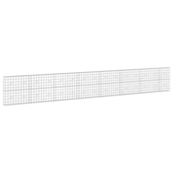 Gabion 5 mm langasta ja 10x10 cm verkosta 750x20x100 cm
