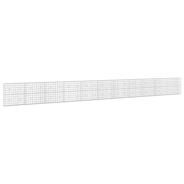 Gabion 5 mm langasta ja 10x10 cm verkosta 1100x20x100 cm
