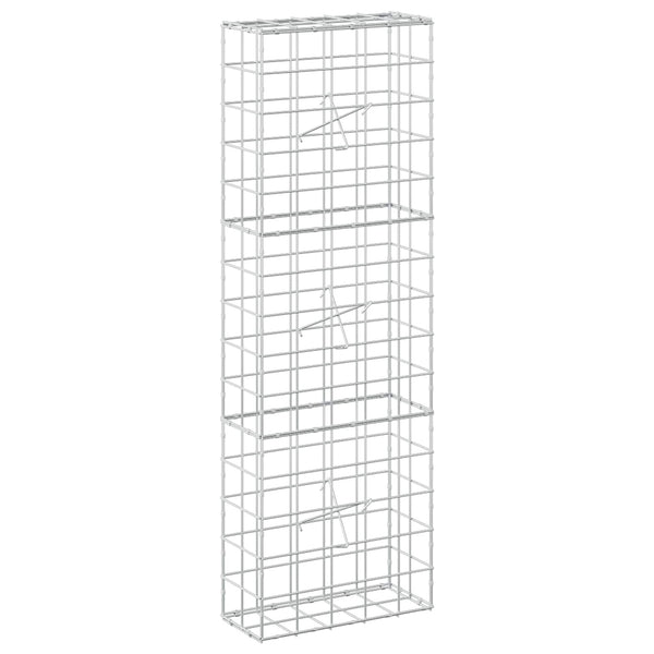 Gabion 5 mm langasta ja 10x10 cm verkosta 50x20x150 cm