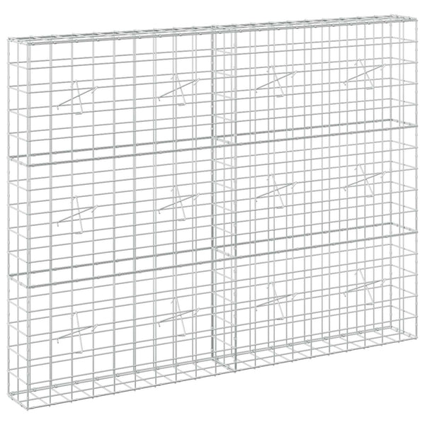 Gabion 5 mm langasta ja 10x10 cm verkosta 200x20x150 cm