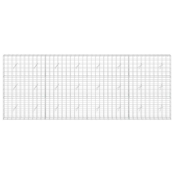 Gabion 5 mm langasta ja 10x10 cm verkosta 400x20x150 cm