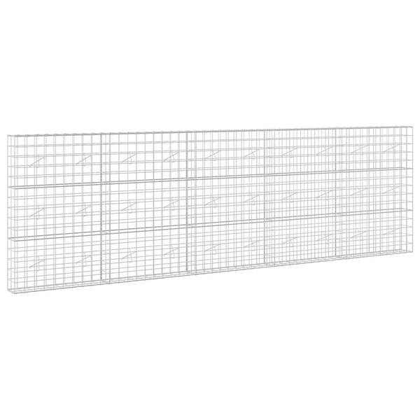 Gabion 5 mm langasta ja 10x10 cm verkosta 500x20x150 cm