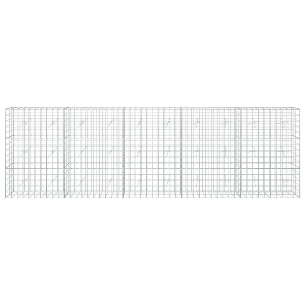Gabion 5 mm langasta ja 10x10 cm verkosta 500x20x150 cm