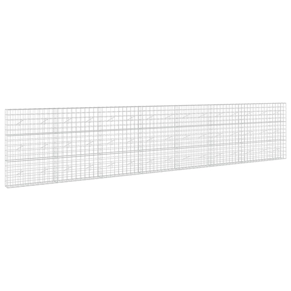 Gabion 5 mm langasta ja 10x10 cm verkosta 750x20x150 cm