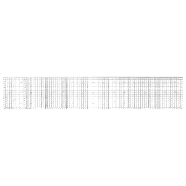 Gabion 5 mm langasta ja 10x10 cm verkosta 850x20x150 cm
