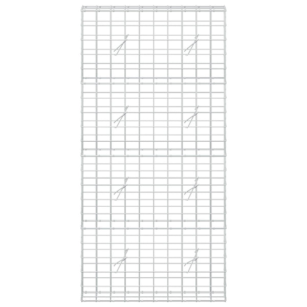 Gabion 5 mm langasta ja 10x10 cm verkosta 100x20x200 cm
