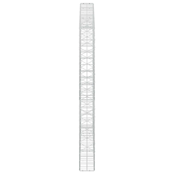 Gabion 5 mm langasta ja 10x10 cm verkosta 250x20x200 cm