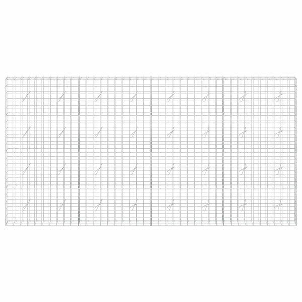 Gabion 5 mm langasta ja 10x10 cm verkosta 400x20x200 cm