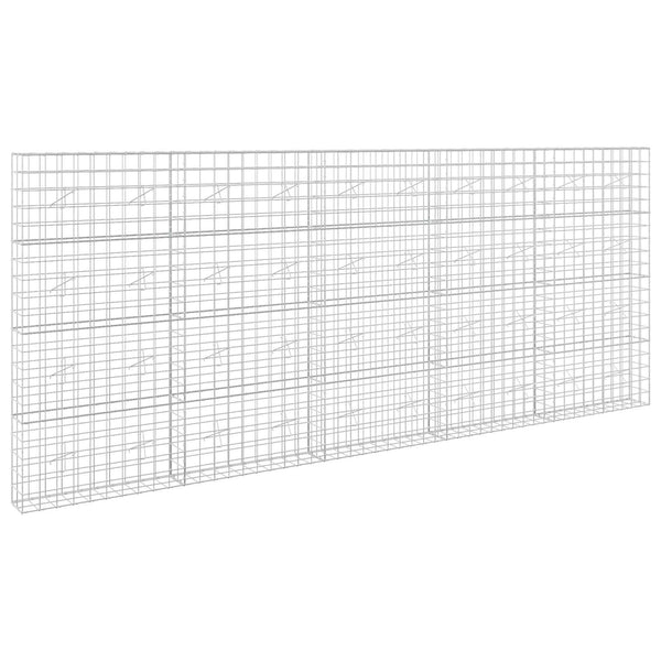 Gabion 5 mm langasta ja 10x10 cm verkosta 500x20x200 cm