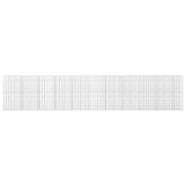 Gabion 5 mm langasta ja 10x10 cm verkosta 1050x20x200 cm