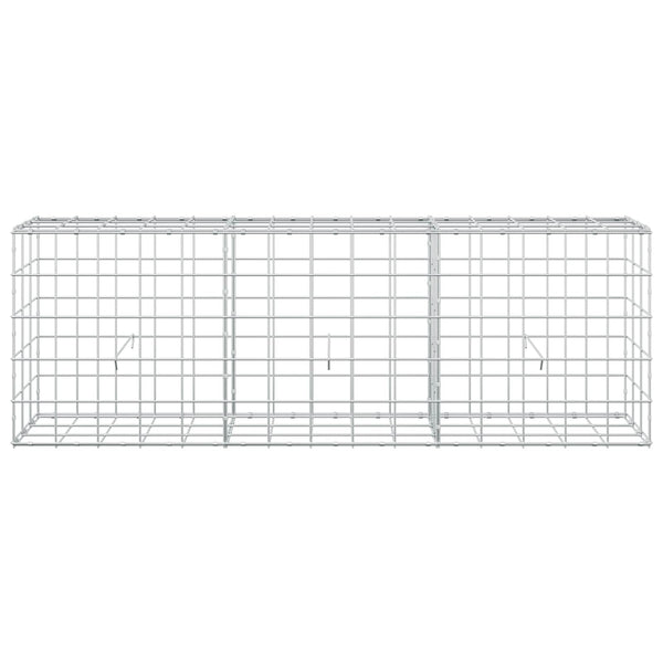 Gabion 5 mm langasta ja 10x10 cm verkosta 150x30x50 cm