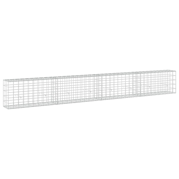 Gabion 5 mm langasta ja 10x10 cm verkosta 400x30x50 cm