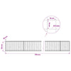 Gabion 5 mm langasta ja 10x10 cm verkosta 750x30x50 cm