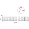 Gabion 5 mm langasta ja 10x10 cm verkosta 1150x30x50 cm