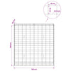 Gabion 5 mm langasta ja 10x10 cm verkosta 100x30x100 cm