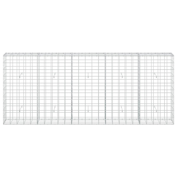 Gabion 5 mm langasta ja 10x10 cm verkosta 250x30x100 cm