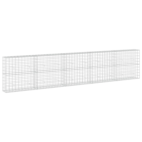 Gabion 5 mm langasta ja 10x10 cm verkosta 500x30x100 cm