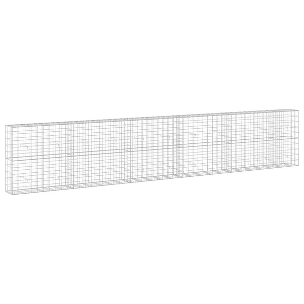Gabion 5 mm langasta ja 10x10 cm verkosta 550x30x100 cm