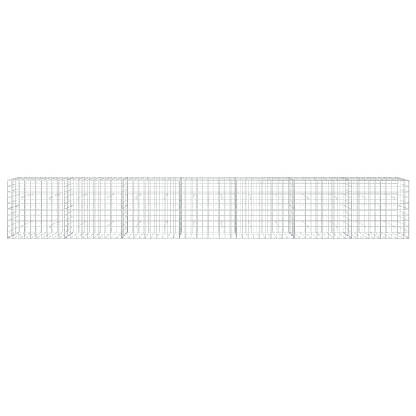 Gabion 5 mm langasta ja 10x10 cm verkosta 700x30x100 cm