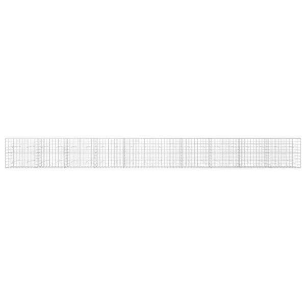 Gabion 5 mm langasta ja 10x10 cm verkosta 1000x30x100 cm
