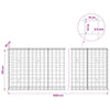 Gabion 5 mm langasta ja 10x10 cm verkosta 1050x30x100 cm