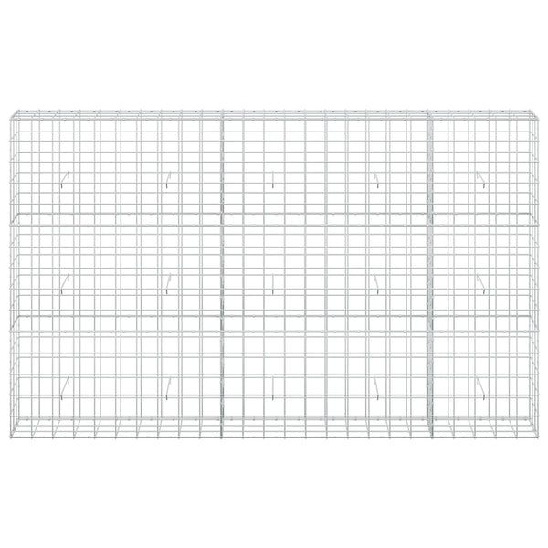 Gabion 5 mm langasta ja 10x10 cm verkosta 250x30x150 cm