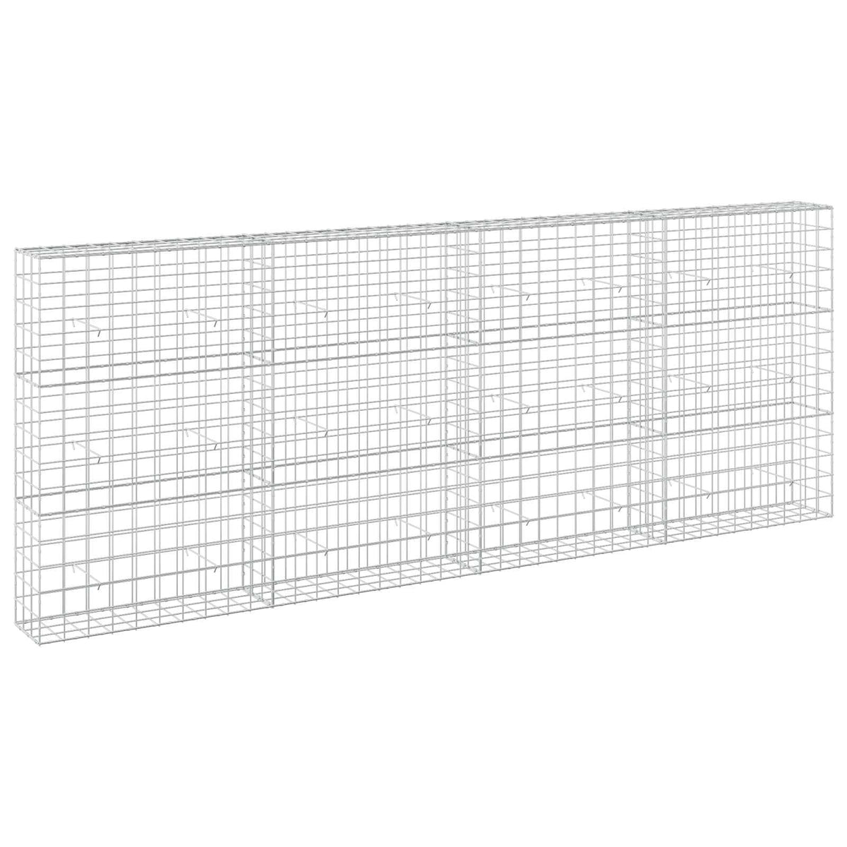 Gabion 5 mm langasta ja 10x10 cm verkosta 400x30x150 cm