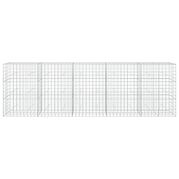 Gabion 5 mm langasta ja 10x10 cm verkosta 500x30x150 cm
