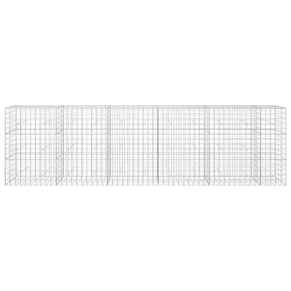Gabion 5 mm langasta ja 10x10 cm verkosta 550x30x150 cm