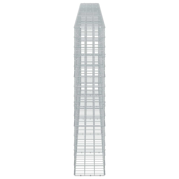 Gabion 5 mm langasta ja 10x10 cm verkosta 550x30x150 cm