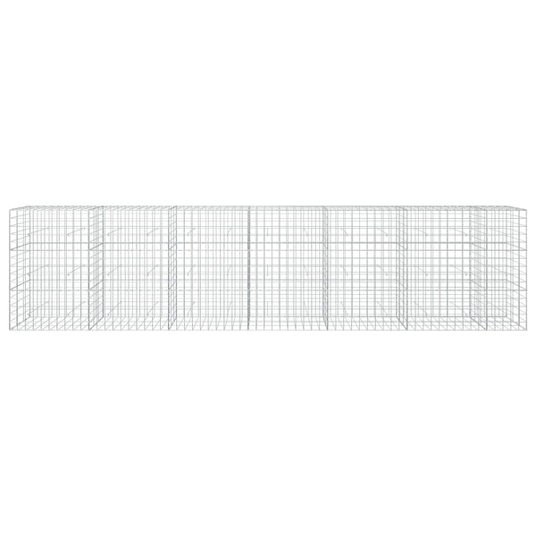 Gabion 5 mm langasta ja 10x10 cm verkosta 650x30x150 cm