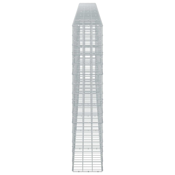 Gabion 5 mm langasta ja 10x10 cm verkosta 650x30x150 cm