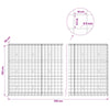 Gabion 5 mm langasta ja 10x10 cm verkosta 700x30x150 cm