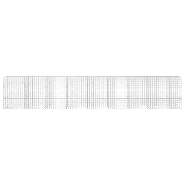 Gabion 5 mm langasta ja 10x10 cm verkosta 850x30x150 cm